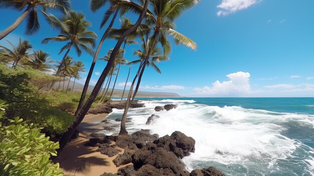 Une belle île de plage