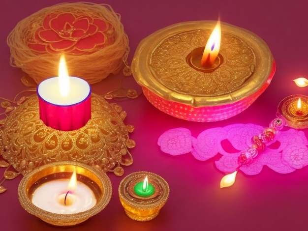 Une belle image de Diwali