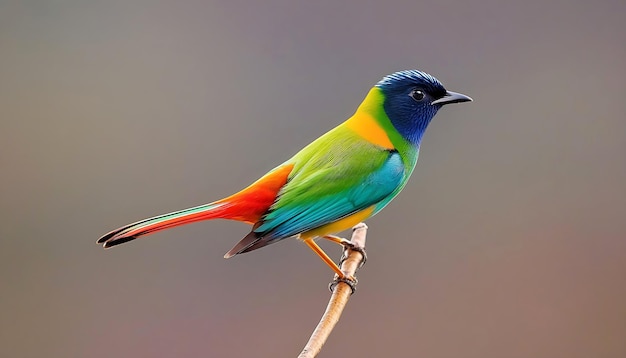 Belle image d'oiseau à l'arrière-plan avec la nature