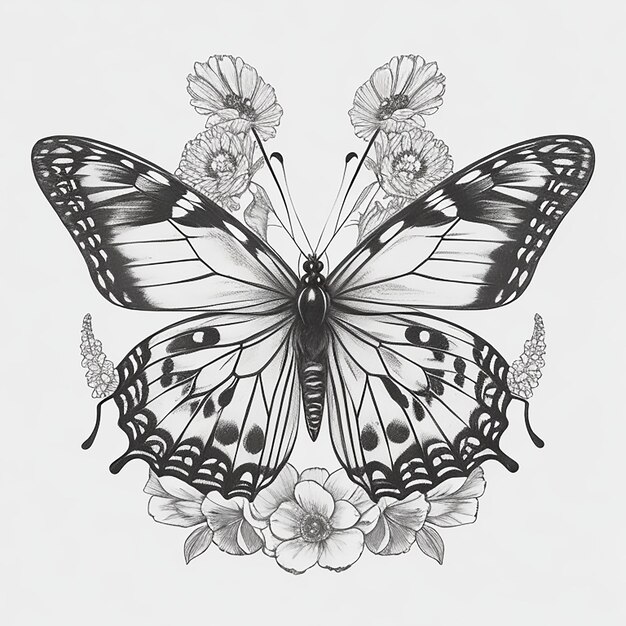 Une belle image de papillon