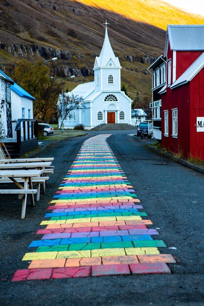 Belle image de paysage d'Islande