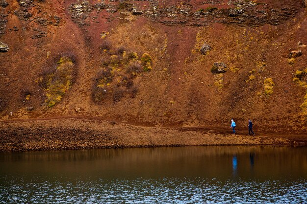 Belle image de paysage d'Islande