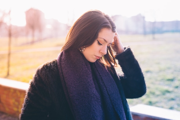 belle jeune femme