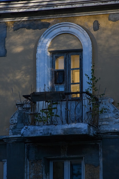 Belle maison ancienne. L'architecture de Staline