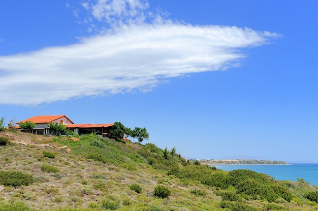 Belle maison de l'île de Rhodos