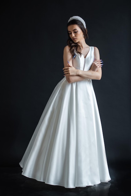 Belle mariée robe de mariée