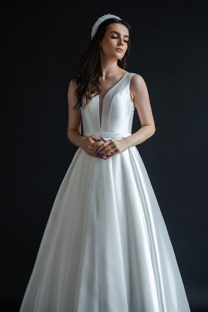 Belle mariée robe de mariée
