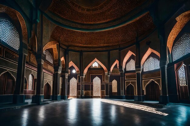 Une belle mosquée.