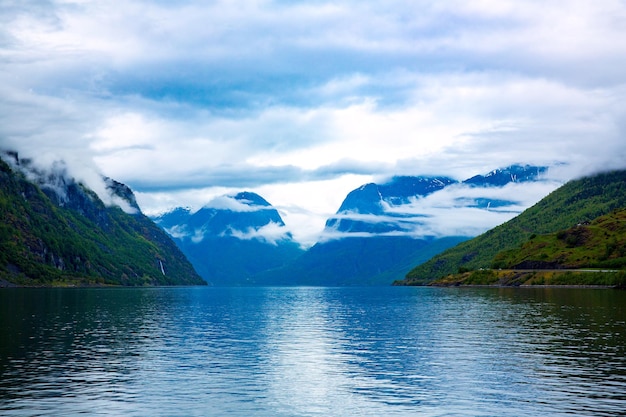 Belle Nature Norvège paysage naturel.