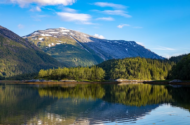 Belle Nature Norvège paysage naturel.