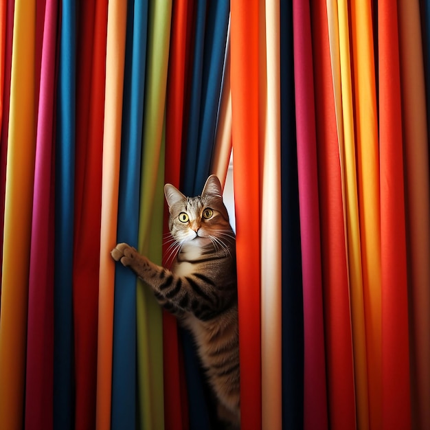 Une belle photographie de chat