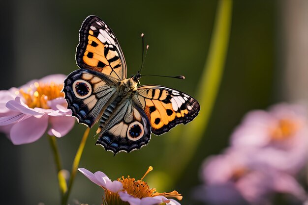 Belle photographie macro de la nature