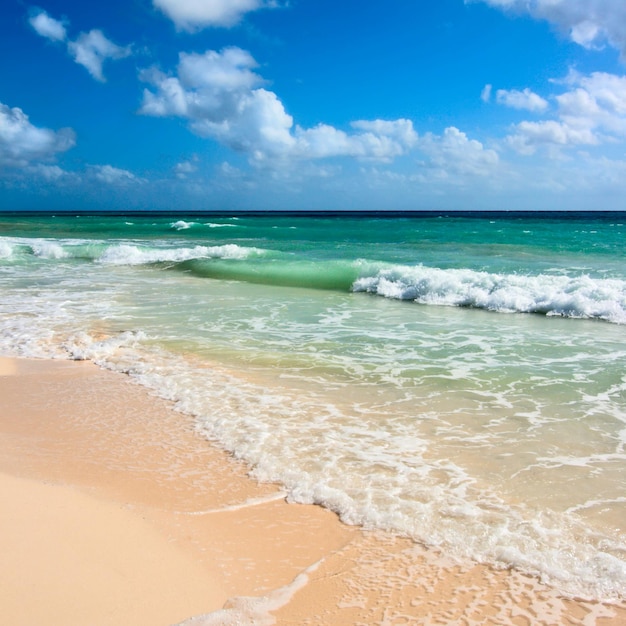 Belle plage et la mer