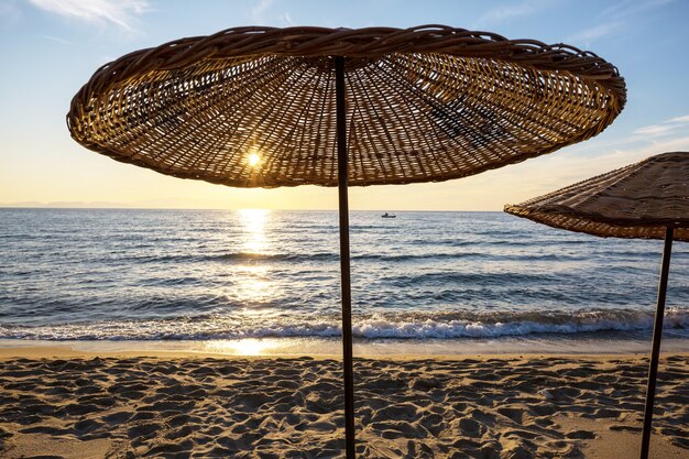 Belle plage océanique, filtre Instagram