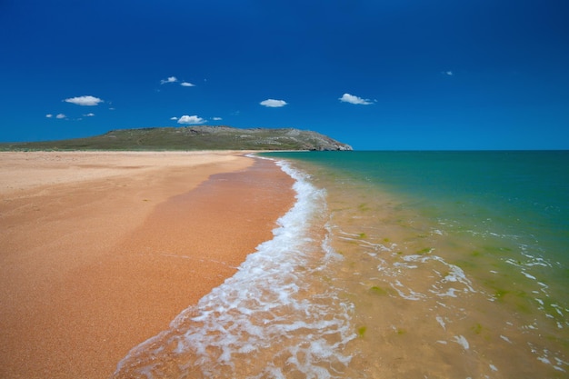 Belle plage de sable