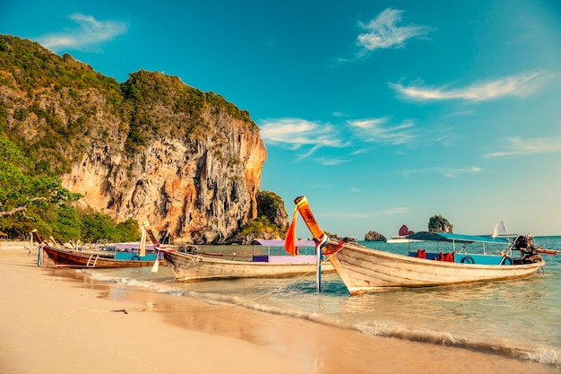 Une belle plage en Thaïlande