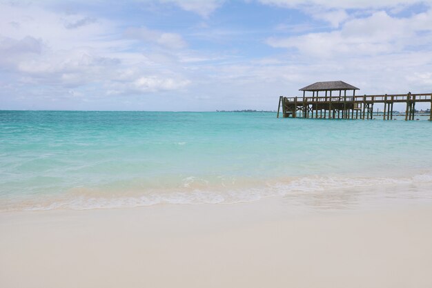 Belle plage tropicale.