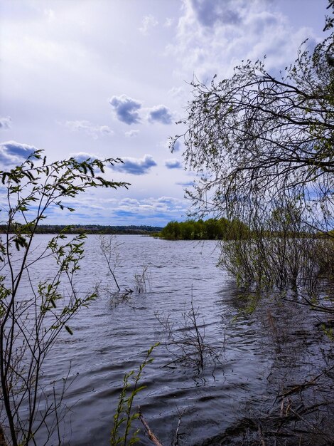 Belle rivière Oka en été