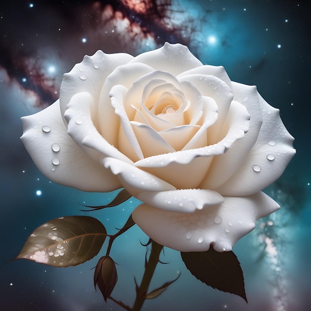 Une belle rose fraîche en gros plan un ensemble de fleurs de roses rouges isolées un bouquet de roses fraîches une fleur brillante