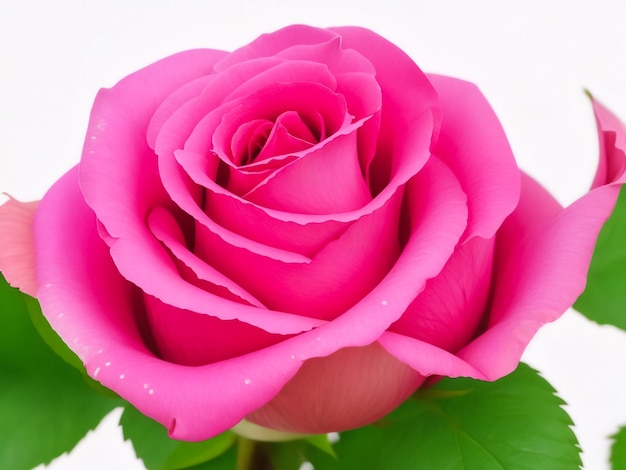 La belle rose rose