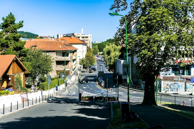 Belle rue à Brasov