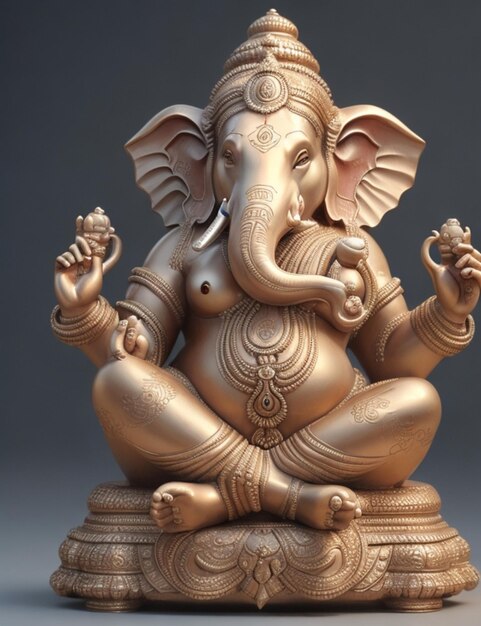 Belle statue de Ganesha