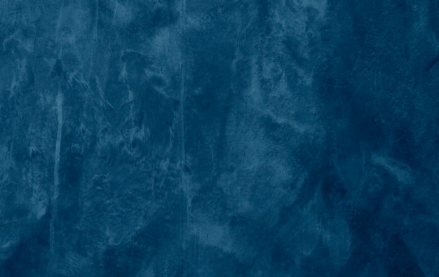 Belle texture de mur de décor bleu foncé abstrait grunge