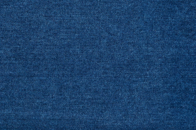 Belle texture de tissu bleu denim Indigo.