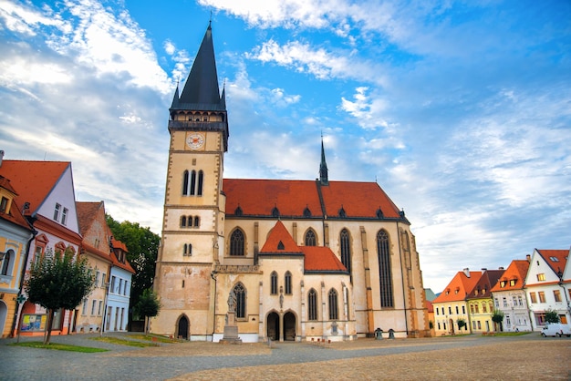 Belle ville historique Bardejov. Slovaquie, Europe.