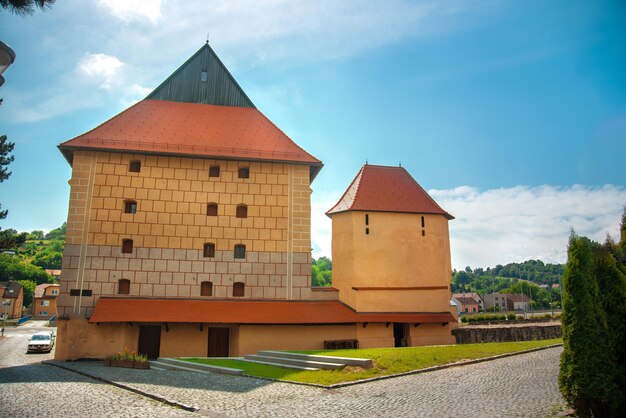 Belle ville historique Bardejov. Slovaquie, Europe.