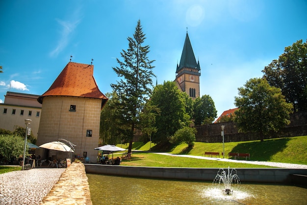 Belle ville historique Bardejov. Slovaquie, Europe.