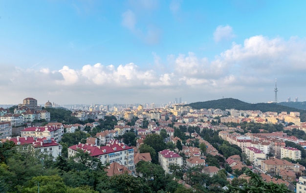 Belle ville à Qingdao, Chine