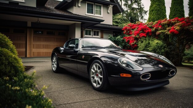 une belle voiture de sport