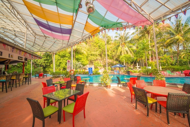 Une belle vue sur Aceania Resort Hotel situé à Langkawi en Malaisie