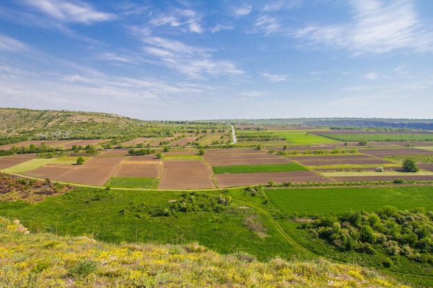 Belle vue sur la célèbre destination de voyage d'Orhei Vechi en Moldavie