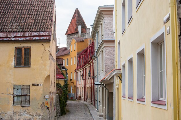 Belle vue sur le centre historique de Tallinn.