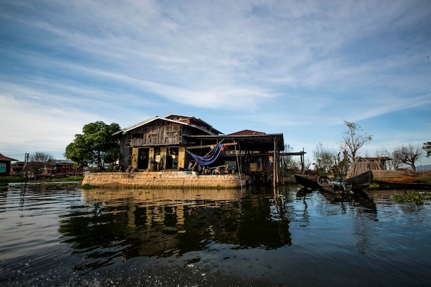 Une belle vue sur le lac Inle Birmanie