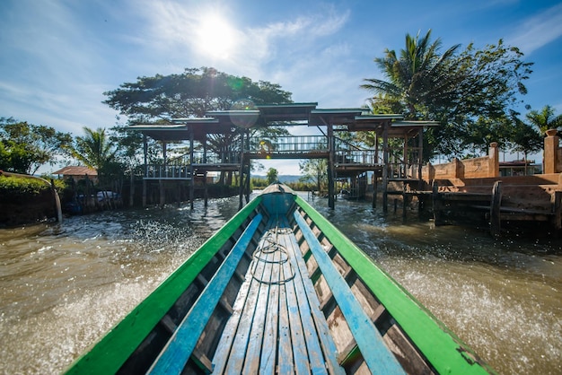 Une belle vue sur le lac Inle Birmanie