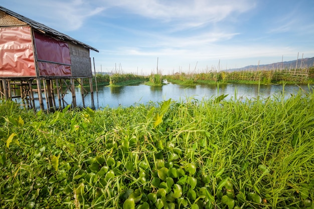 Une belle vue sur le lac Inle Birmanie