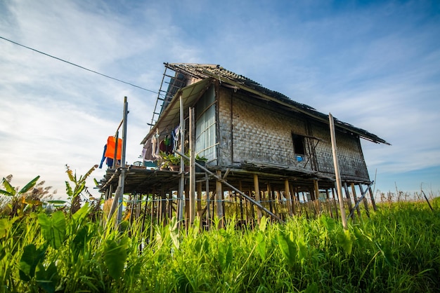 Une belle vue sur le lac Inle Birmanie