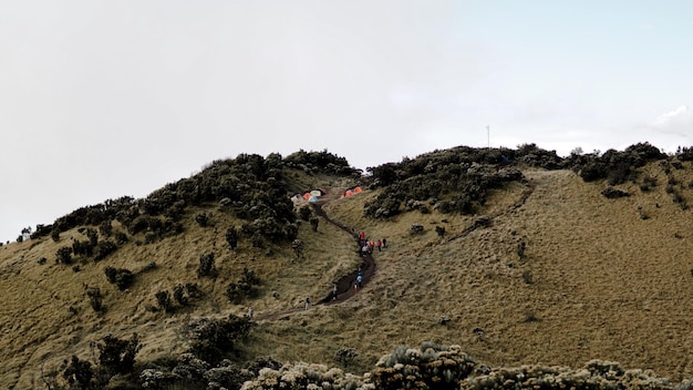 Belle vue sur le Mont Merbabu