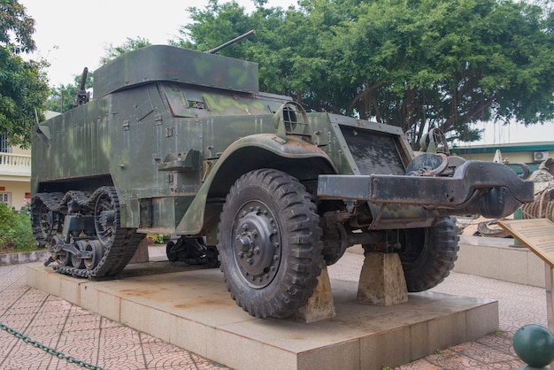 Une belle vue sur le Musée de la guerre situé à Hanoi Vietnam