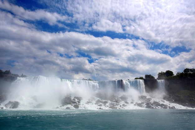 Belle vue sur Niagara Falls New York State USA