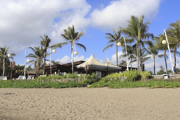 Une belle vue panoramique sur bali indonésie