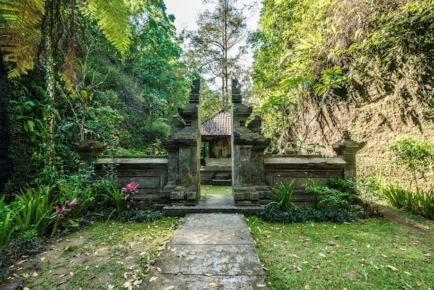 Une belle vue panoramique sur bali indonésie