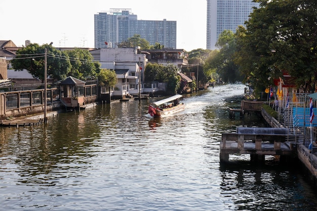 Une belle vue panoramique sur Bangkok en Thaïlande