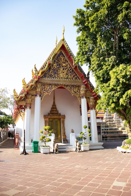 Une belle vue panoramique de Bangkok en Thaïlande