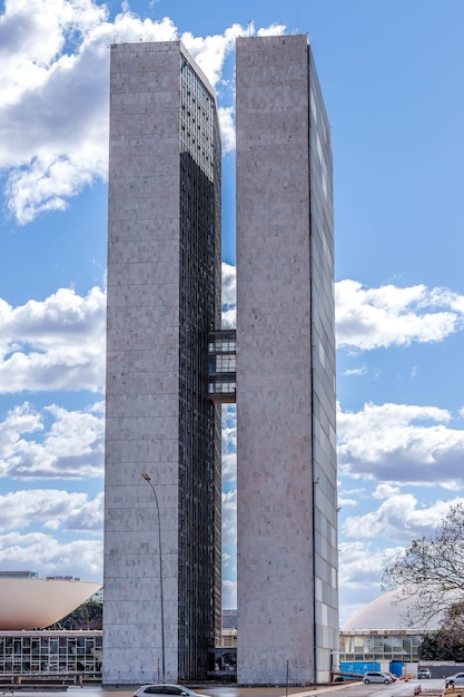 Une belle vue panoramique sur Brasilia, capitale du Brésil