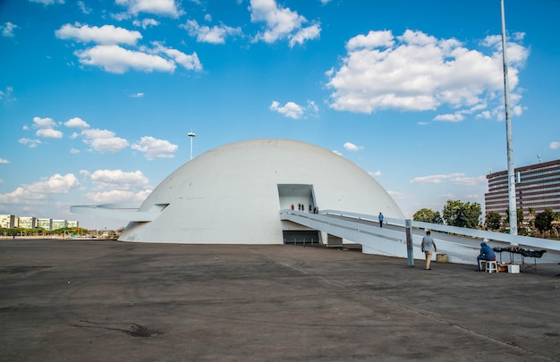 Une belle vue panoramique sur Brasilia, capitale du Brésil