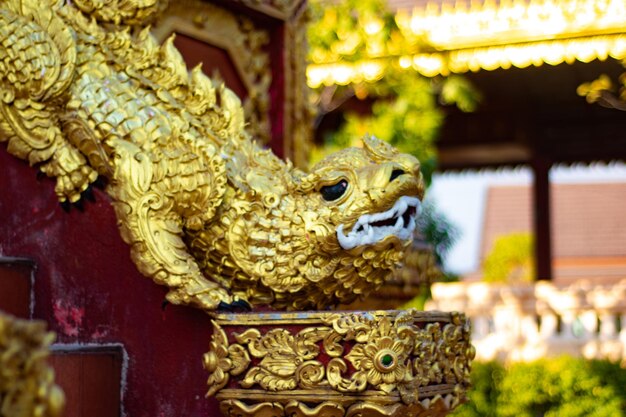 Une belle vue panoramique de Chiang Rai en Thaïlande